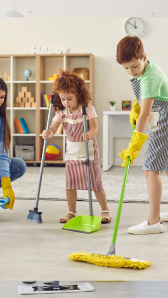 Домашние обязанности дошкольников